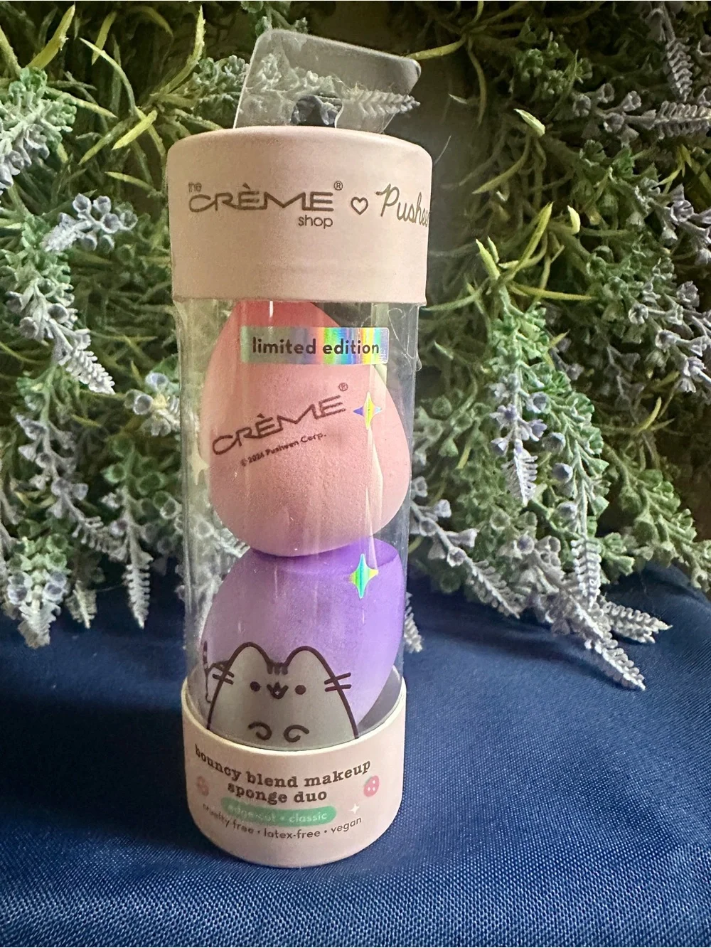 The Crème Shop Pusheen Sponge Duo - Pink & Purple